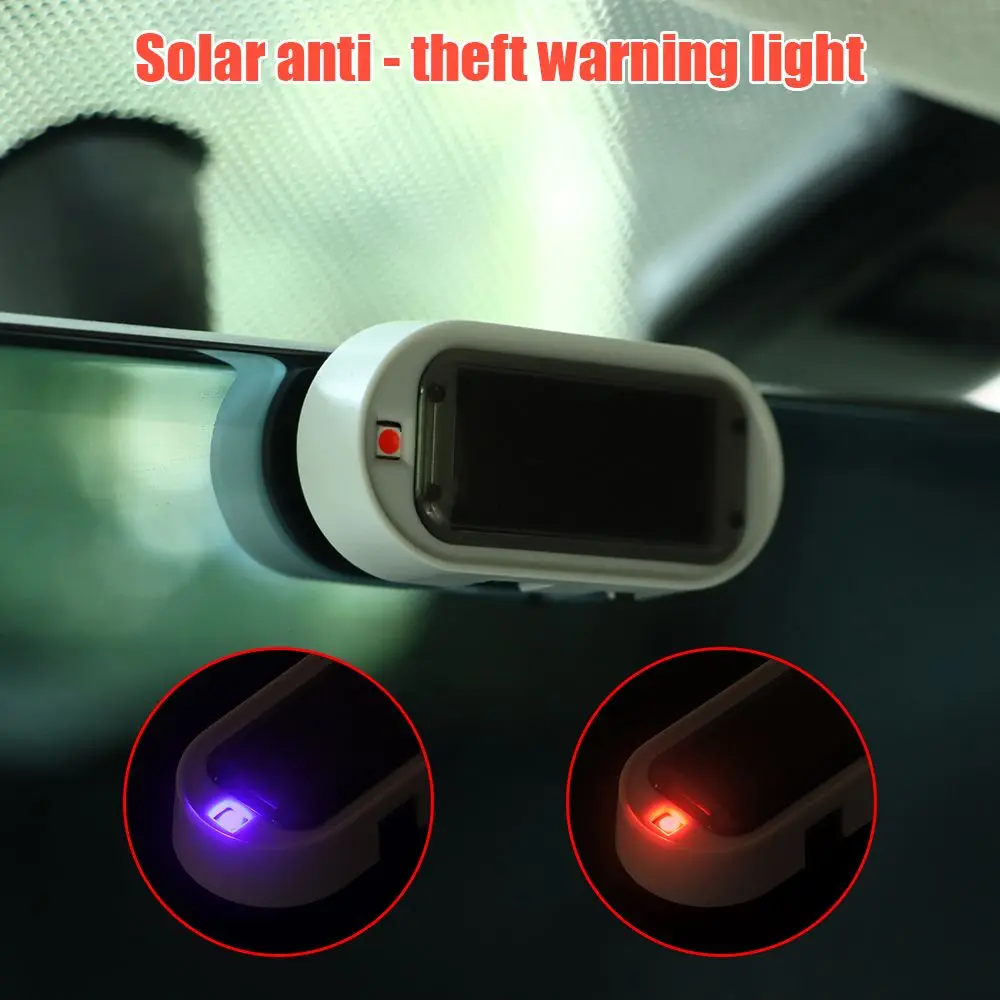 Warning Bulb Lamp Antitheft Caution Simulated Car Fake Alarm Light