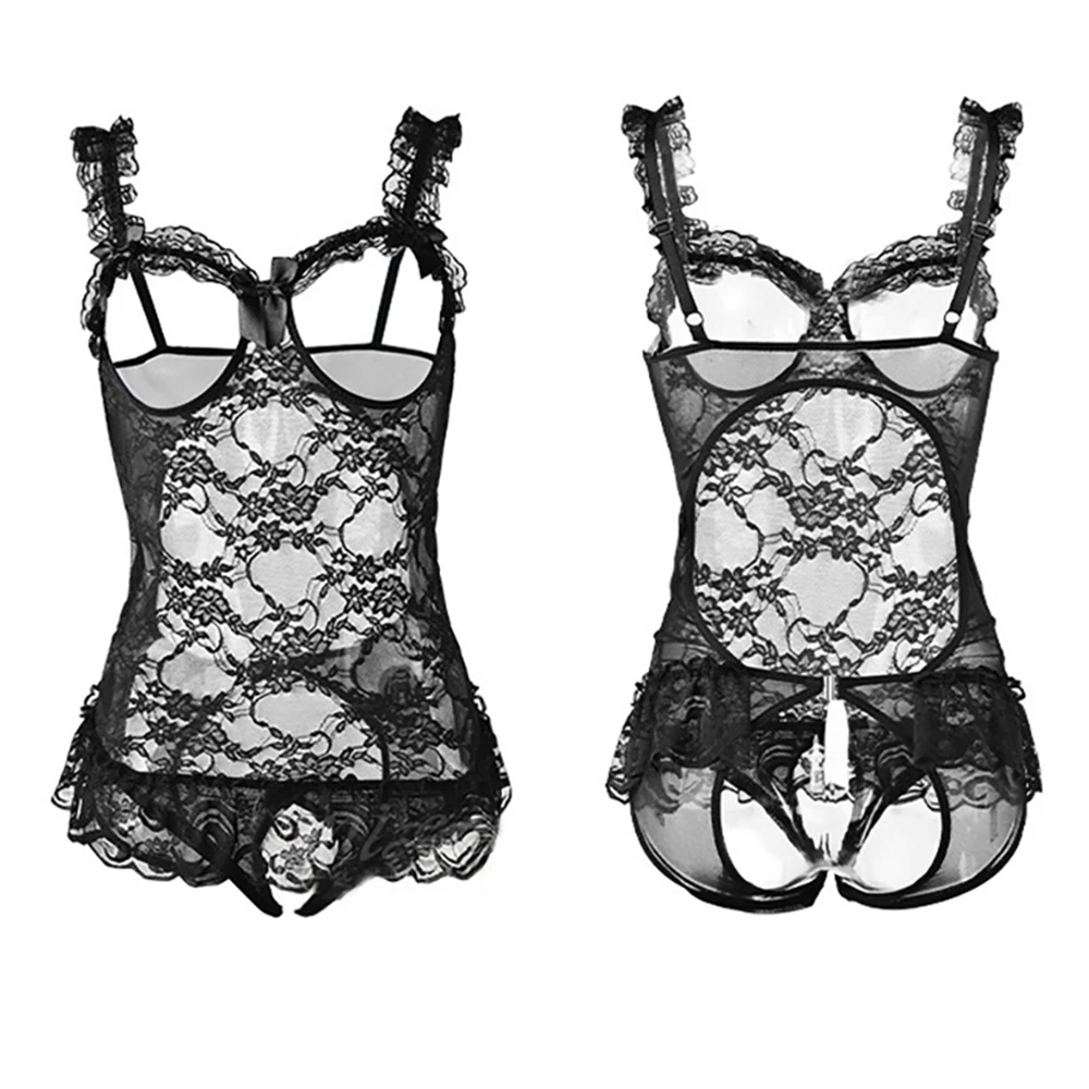 Women-sexy-underwear-dirty-pornographic-lingerie-One-pieces-Open-Bra