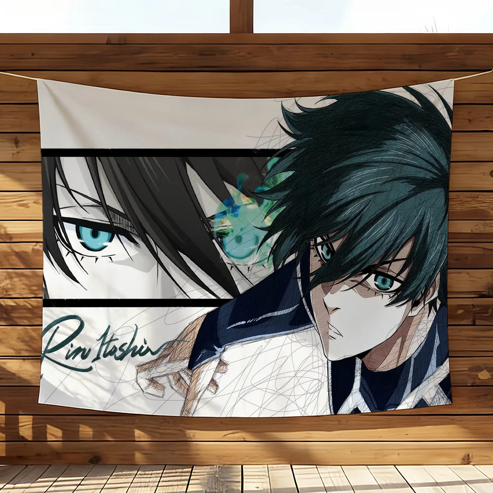 Anime Blue Lock Flag Decorative Banner - Perfect for Outdoor Camping, Family Parties, and Garden Decor Gift