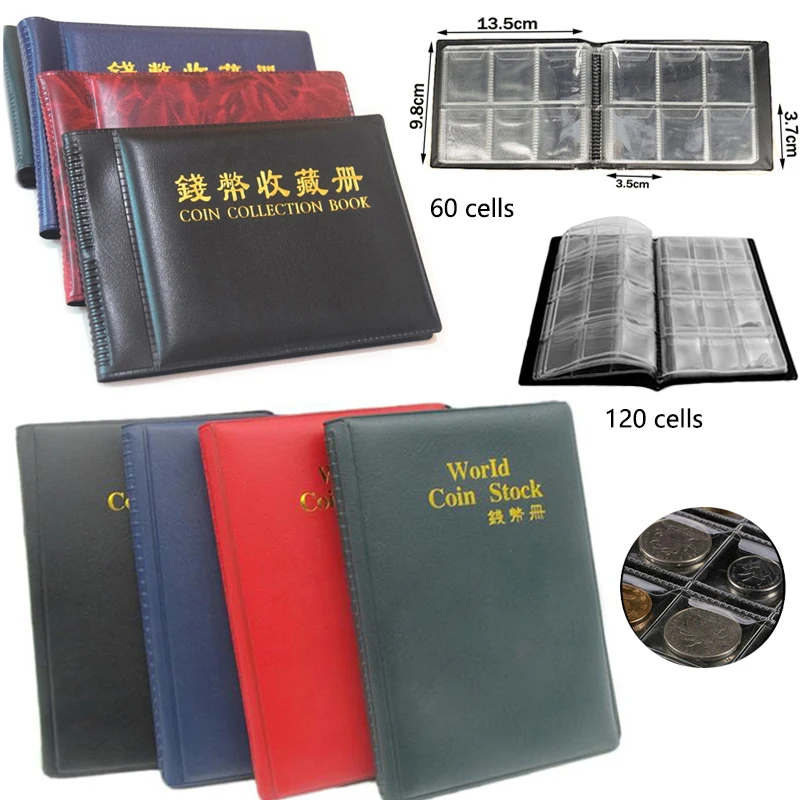 Coin Storage Album Collection Album Coins Collection Book Coin