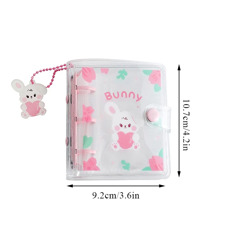 Photocard Holder INS 3 Inch 20 Pockets Photo Album Cartoon Card Collect Book Hand Account Book