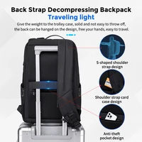 Fenruien Large Capacity Waterproof Backpacks USB Charge Men Backpack Fit 15.6 "Laptop Travel Business Bag 6