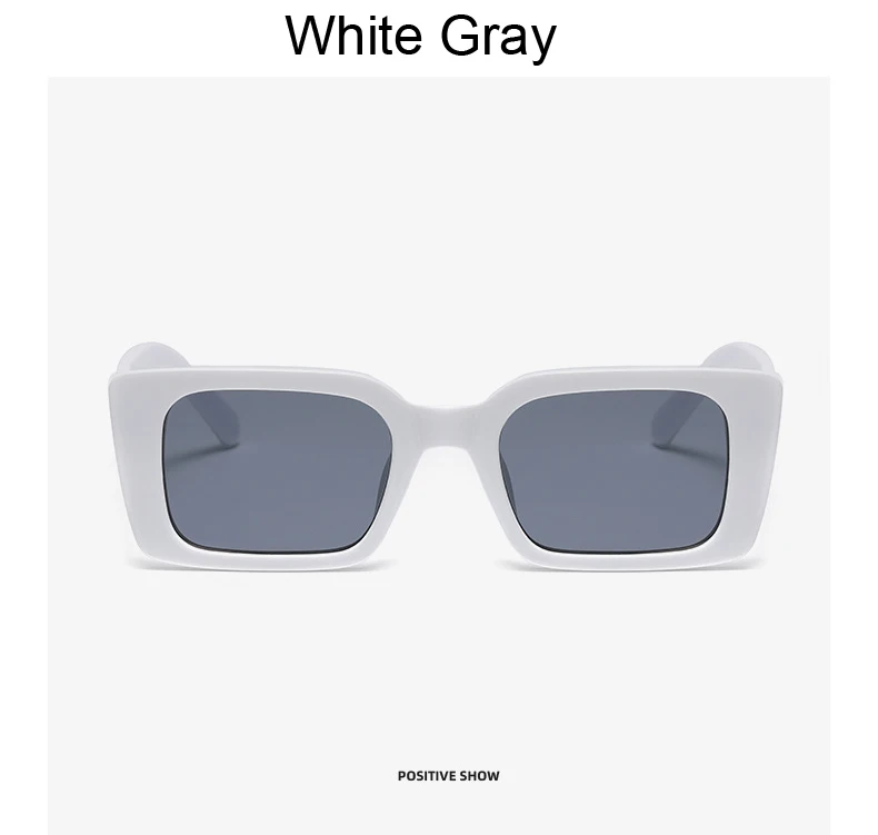 Vintage Square Sunglasses For Women Retro Gradient Designer Shades_voghion.com