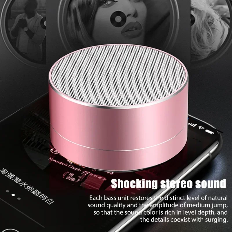 

Outdoor Lawn Wireless Bluetooth Broadcasting TF Card USB Speaker Sound System enceinte bluetooth Mini Portable Loudspeaker For