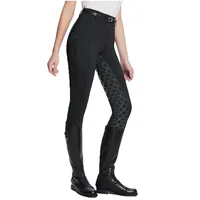 Women's Winter Horse Riding Pants with Zipper Pockets Full Seat Riding Equestrian Tights Lined Equestrian Breeches 1