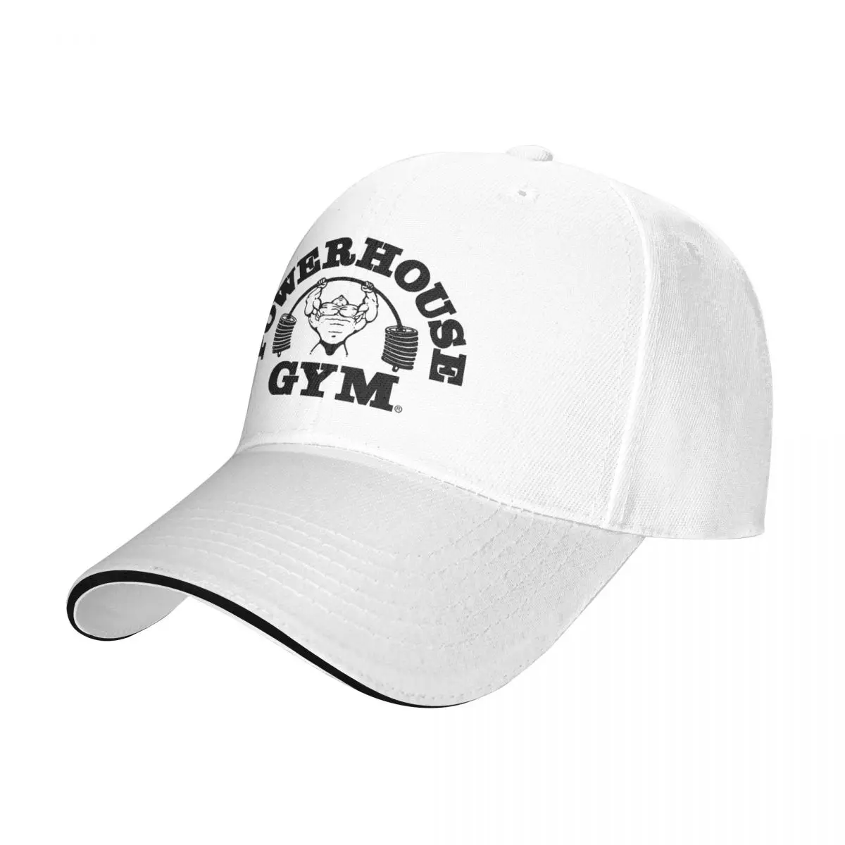 Powerhouse Gym Caps Unisex Fashion Dad Hat Sun Hats Racing Cap Breathable Polyester Baseball Caps Summer 2