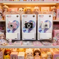 OBIJOYI Mini Digital Camera 0.96 Inch Keychain Camera Retro Support Memory Card 1080P Small Camcorder Video Recorder with Flash - Image 5