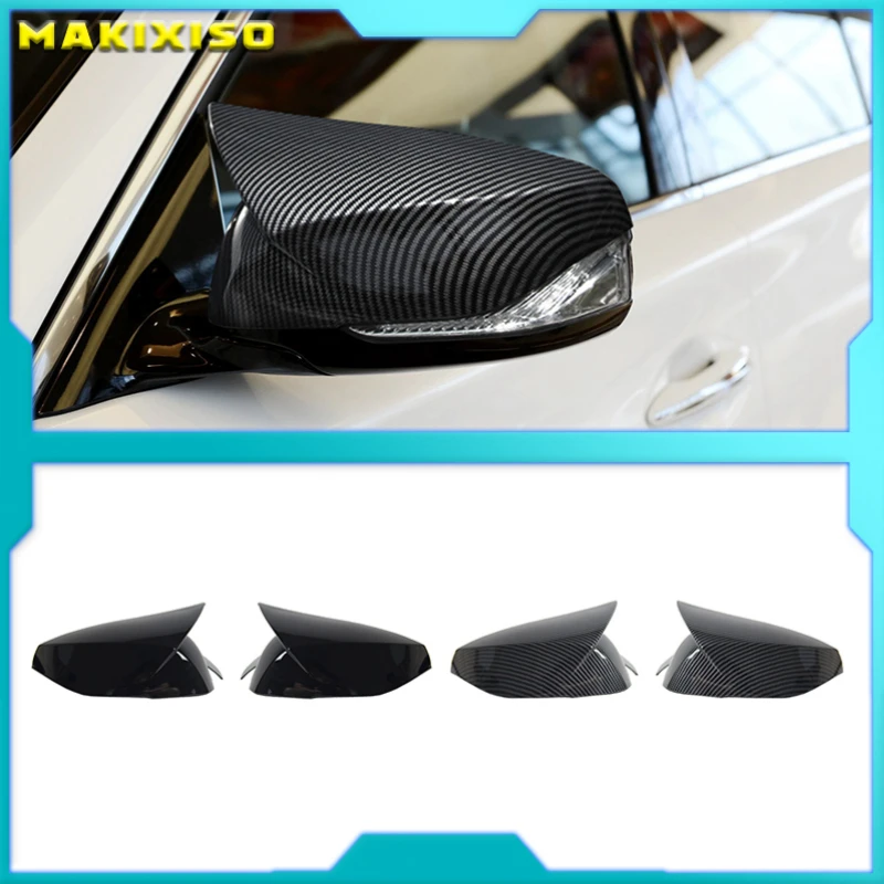 Wing Side Mirror Cover Rearview Mirror Cap Fit For Infiniti Qx30 Q50s