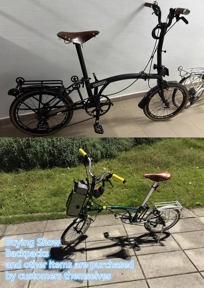 Carston NO Logo 20 Inch 9 Speed Dual V-Brake Portable CRMO Tri