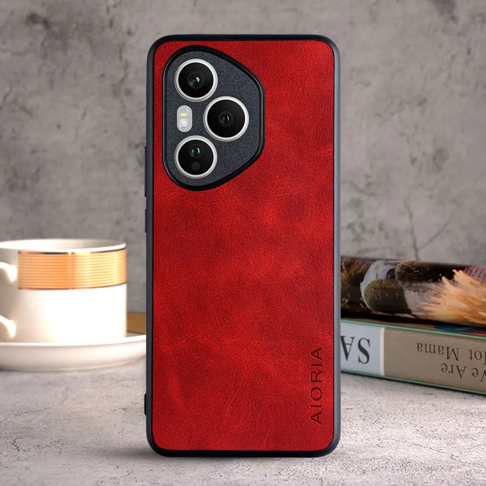 Luxury Vintage Leather Phone Case: Premium Cover Skin