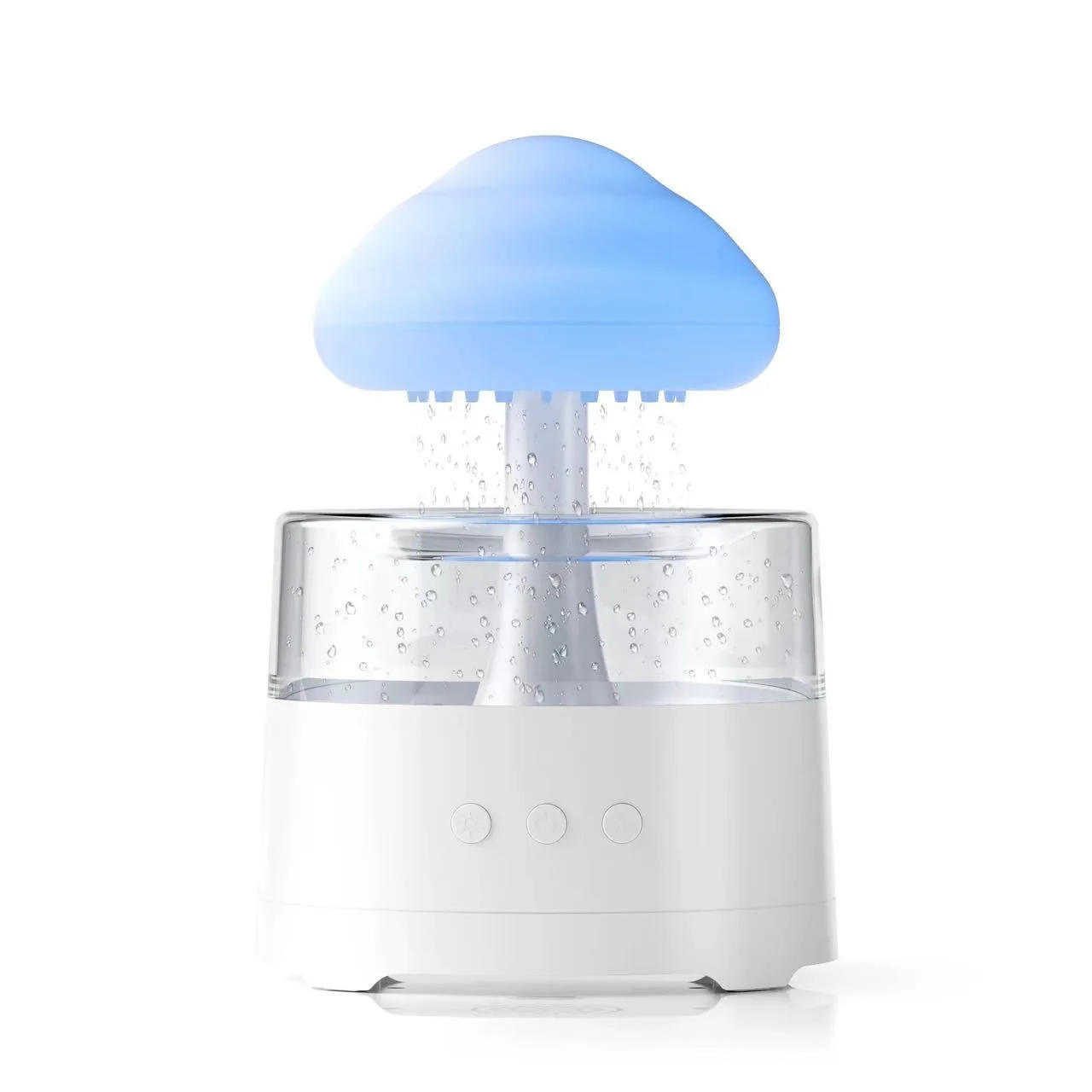Bluetooth speaker, cloud rain humidifier, colorful mushroom cloud rain drops, aromatherapy, bedroom, study, Christmas gifts 6