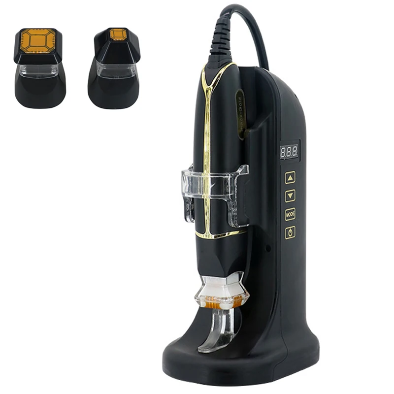 Black Gold Fractional RF High Energy Skin Lifting Neck Face Eyes Forehead Tighten Skin Firm Wrinkles Remove Machine