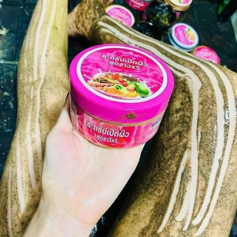 Kem Tẩy Trắng Cơ Thể Th&aacute;i Lan, Kem Tẩy Cơ Thể L&agrave;m Sạch Giữ Ẩm Mịn L&agrave;m Trắng 350ml