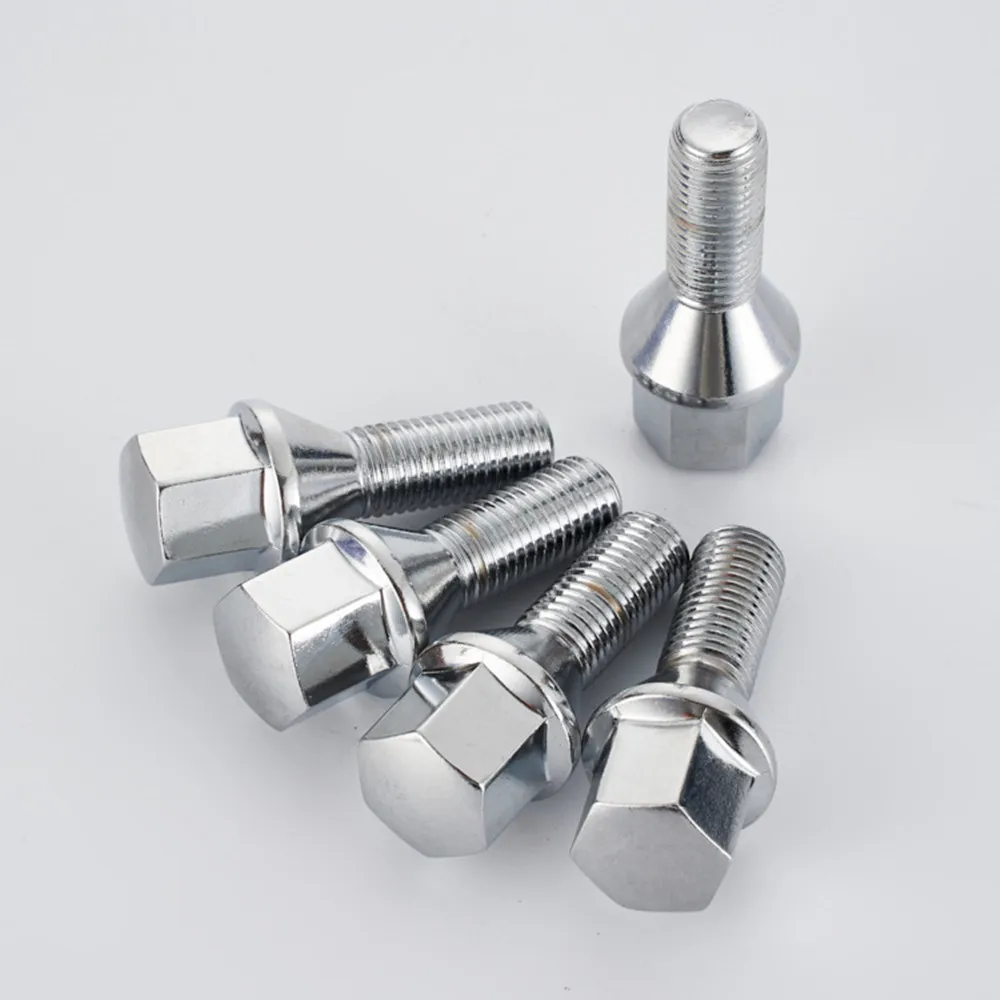 M12x1.25 Wheel Bolts for Renegade 2015-,-Compass, 2014-Cherokee r Chrysler 200 Shank Length 28mm auto accessories car screws