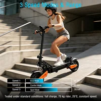 Trottinette électrique JUICEASE C67Lite, batterie haute capacité 48V13.5Ah, moteur puissant, autonomie de 50 km, pneus larges de 10 pouces, tout-terrain, avec absorption des chocs. 6