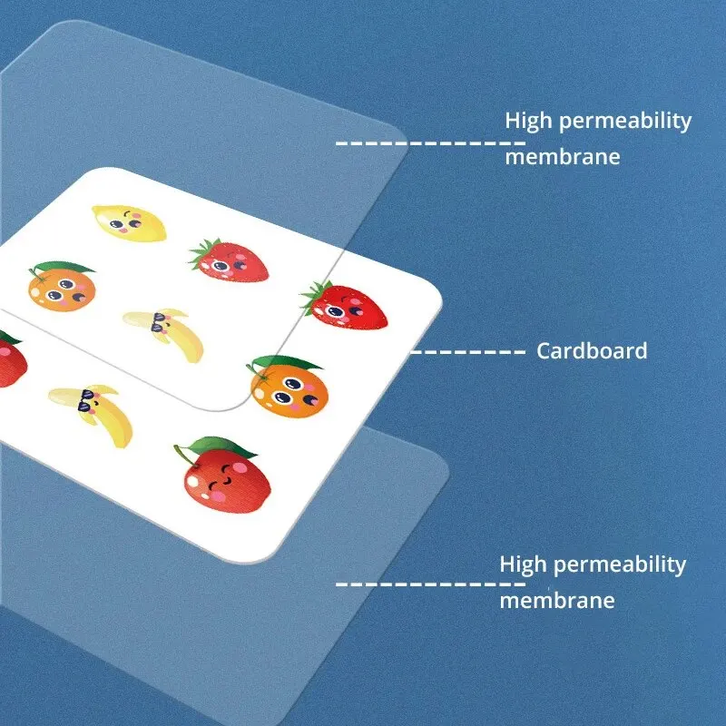 Kids Educational Toys Board Games Fruit Master Color Matching Parent-Child Mindfulness Exercise Interactive Toy