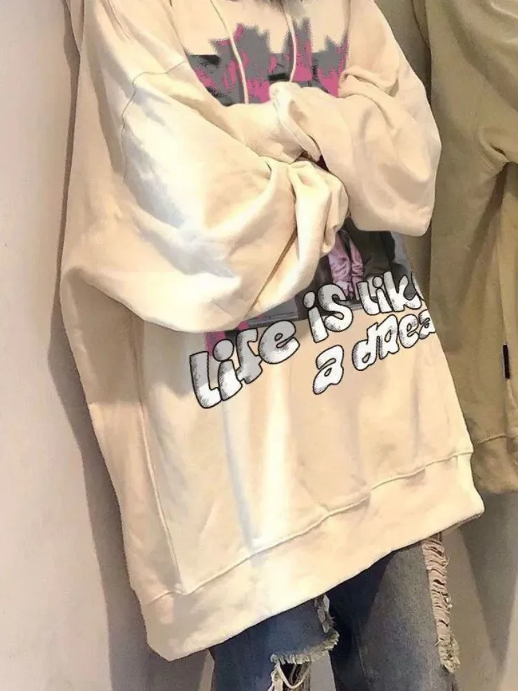 Рисунок 2 - Толстовка женская оверсайз с капюшоном