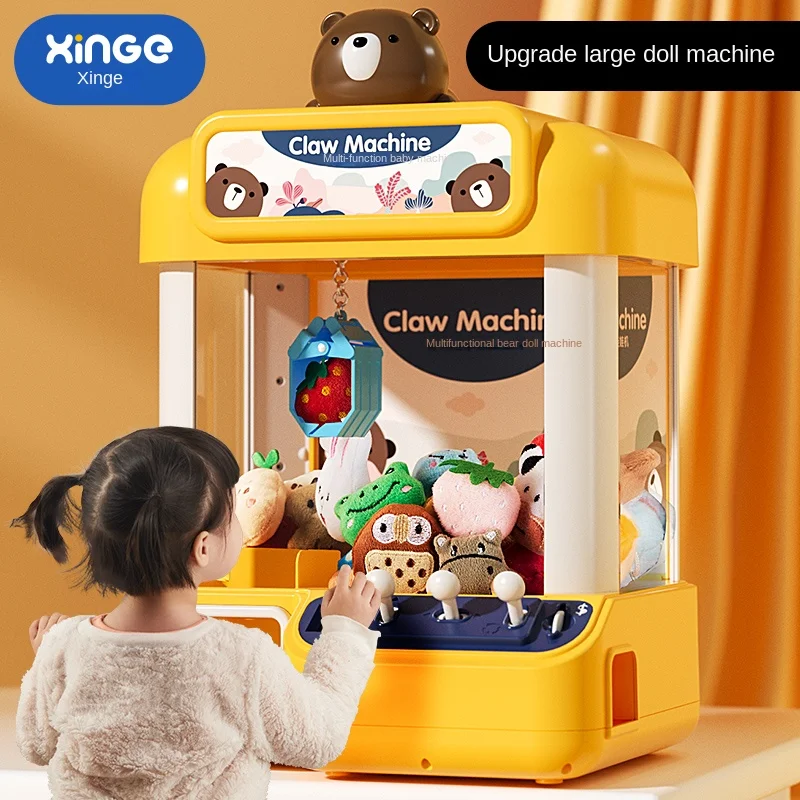 Zl Prize Claw Small Children's Mini Clip Doll Coin-Operated Large Gashapon Machine 4
