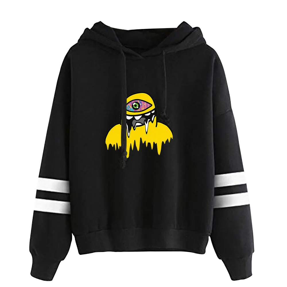 Subtronics Trippy Cyclops Logo Merch Pullover Hoodie Merch Fashion Hoodie Fashion Hooded Sweatshirt Pullover Tracksuit