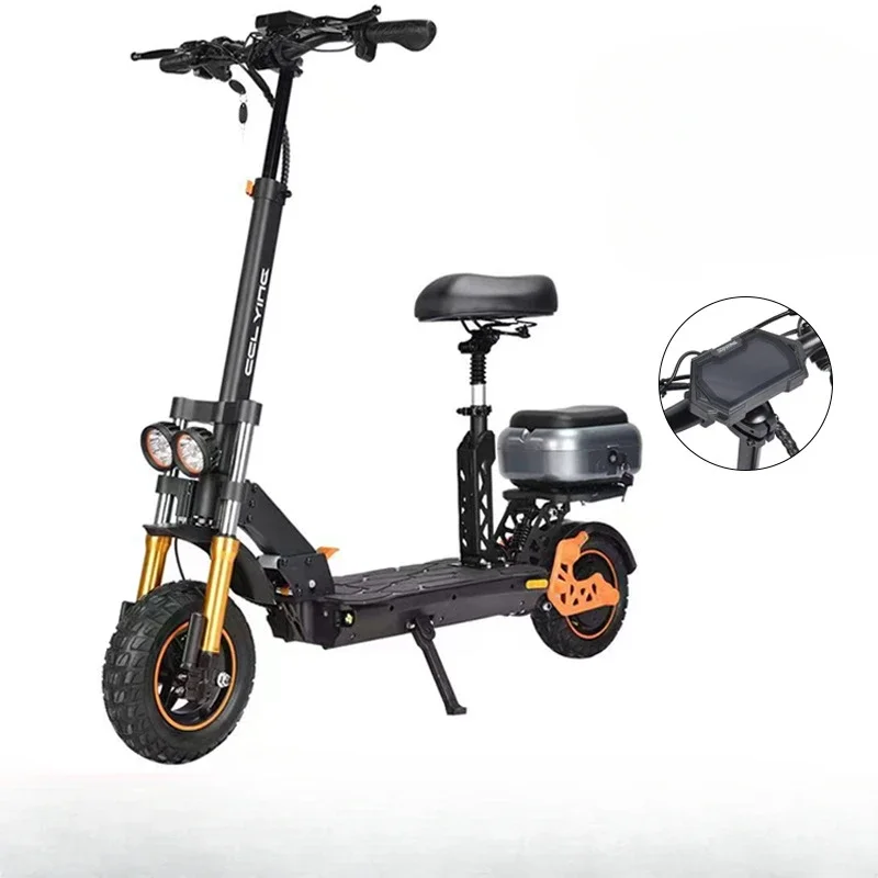 best seller high end big power electric adult kick scooter kukirin m5 pro with seat