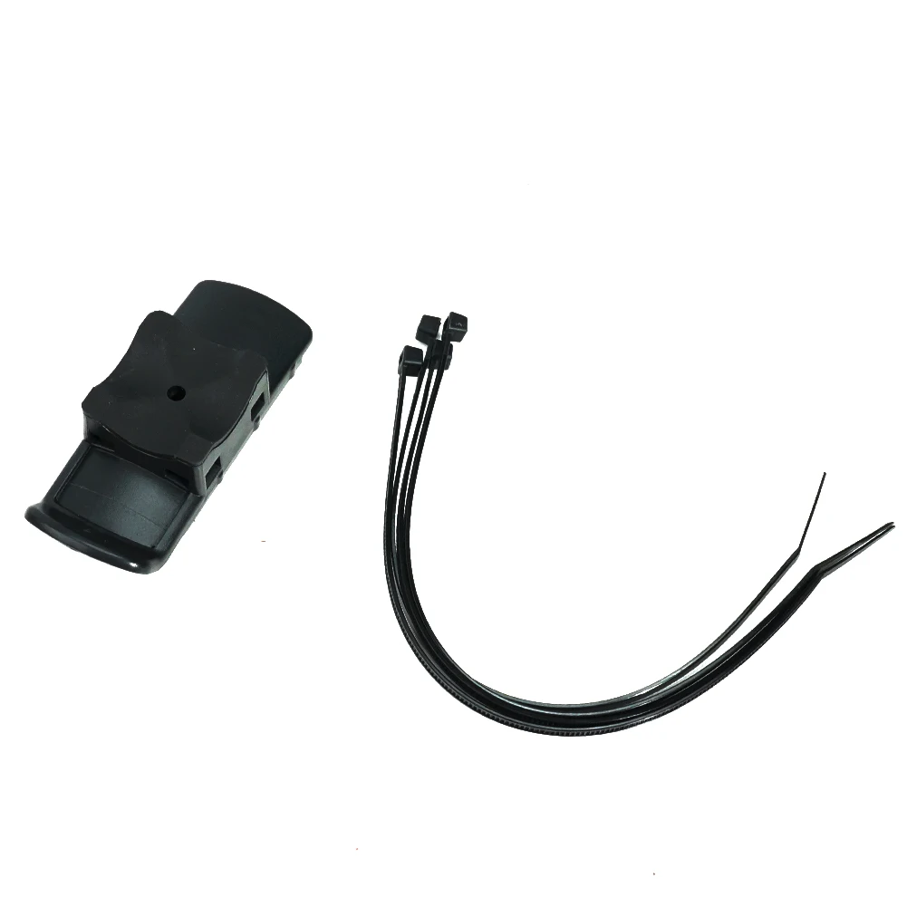 

New Practical Mount For Garmin Devices Bicycle Holder Black Holder Parts Replacement With Cable Ties Accessories