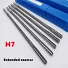 1pcs Super long HSS H7 straight shank reamer 5-20mm straight shank reamer for machine 150/200/250/300mm 1