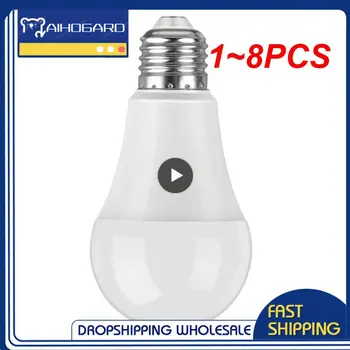 TASMOTA 스마트 컬러 전구, 사전 플래시, 홈 어시스턴트, ESP8285, 15W, E27, 1-8 개