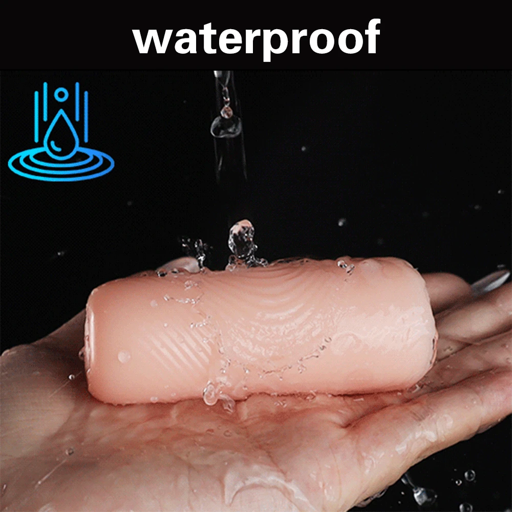 Male Portable Masturbator Cup TPE Adult Sex Toys For Men Soft Vagina Anal Masturbator Sex Products Portable Penis Trainer