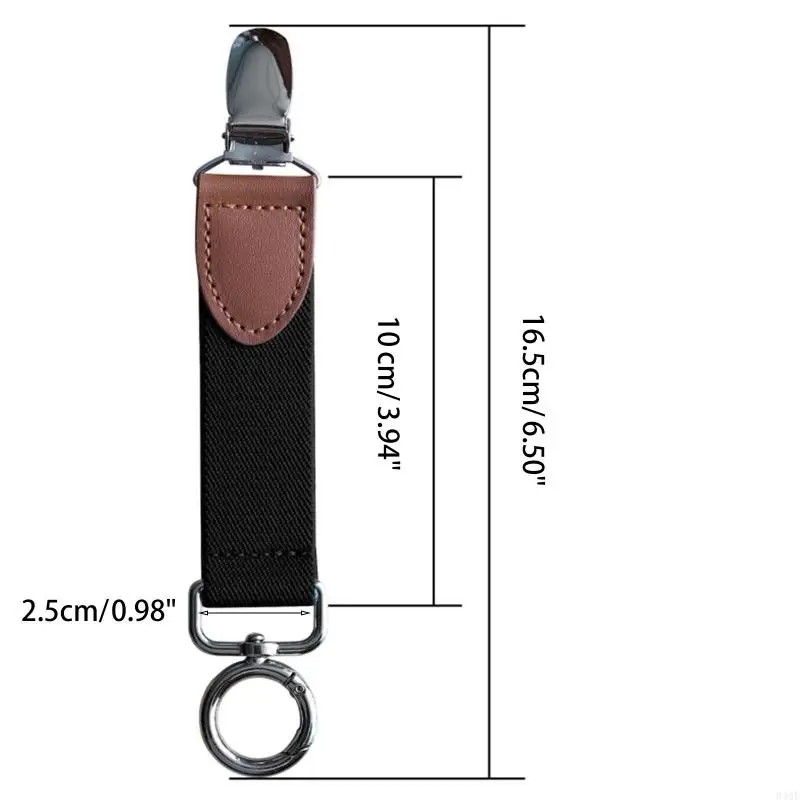 340F Hat Windproof Clip Outdoor Hat Wind Clip Lanyard Rope for Camping Travel Tool