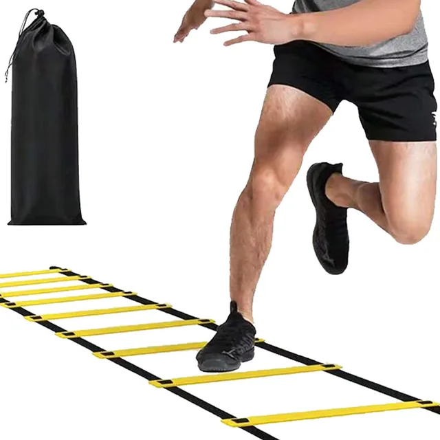 3 M 4 M 6 M Adjustable Agility Ladder Nylon Strap Jumping Ladder Fitness Football Training Equipment 3 M 4 M 6 M Adjustable Agility Ladder Nylon Strap Jumping Ladder Fitness Football Training Equipment