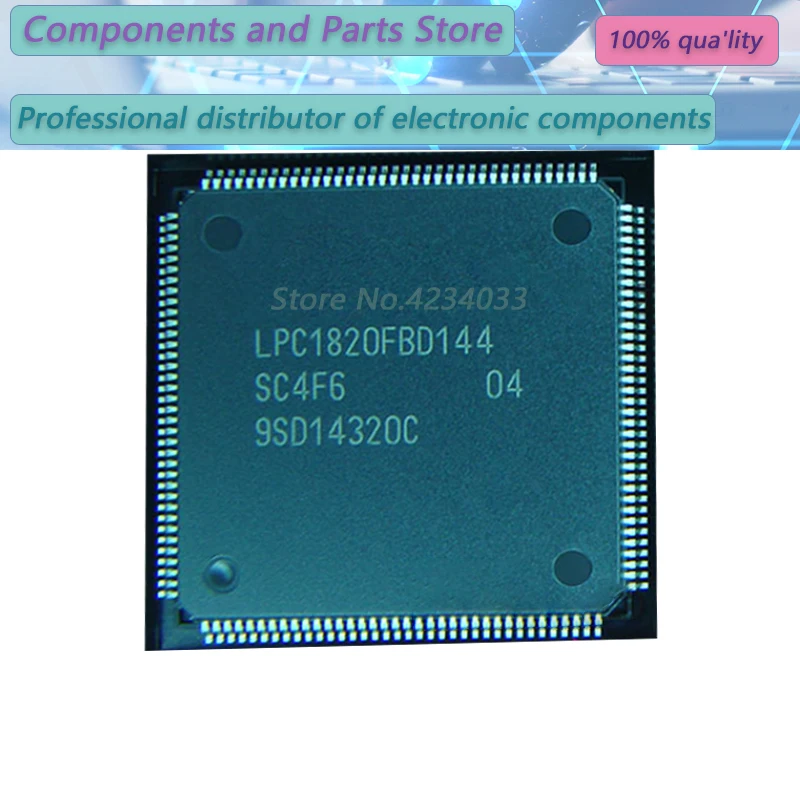 

1PCS LPC1820FBD144 LPC1820FBD14 LPC1820FBD QFP NEW100 LPC18 20FBD144