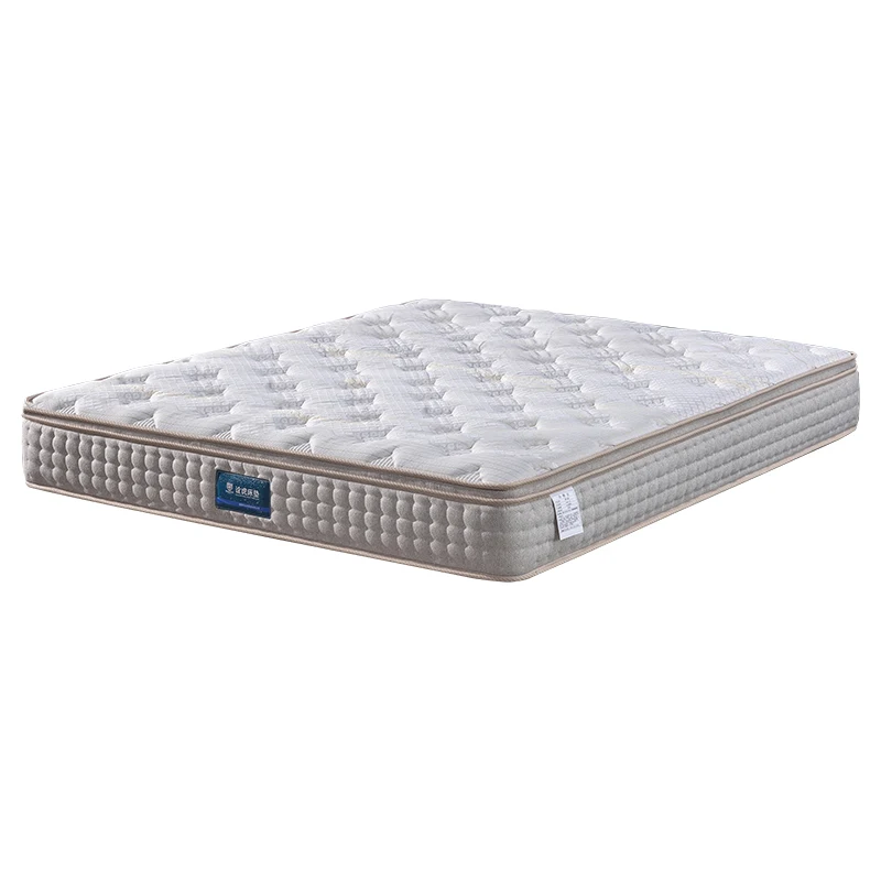 Materasso a molle tascabile in memory foam ibrido king size, design di lusso per appartamenti scolastici e hotel, uso a castello superiore, fornitura all'ingrosso