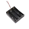 5PCS 18650 Battery Holder Box Battery Storage Case Compartment with Cable 1 2 3 4 1x 2x 3x 4x for 18650 3.7V Batteries 5