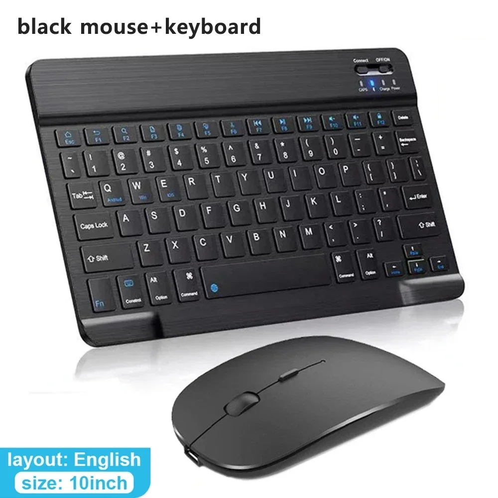 MINI Bluetooth Wireless Keyboard Mouse For 10 Inch IOS Android iPad Air Mini Pro For Business Travel For Microsoft Surface