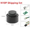 New N10P and N10 Indoor and outdoor waterproof 25m Lidar sensor 360° TOF anti-glare laser radar support ROS1 and ROS2 5