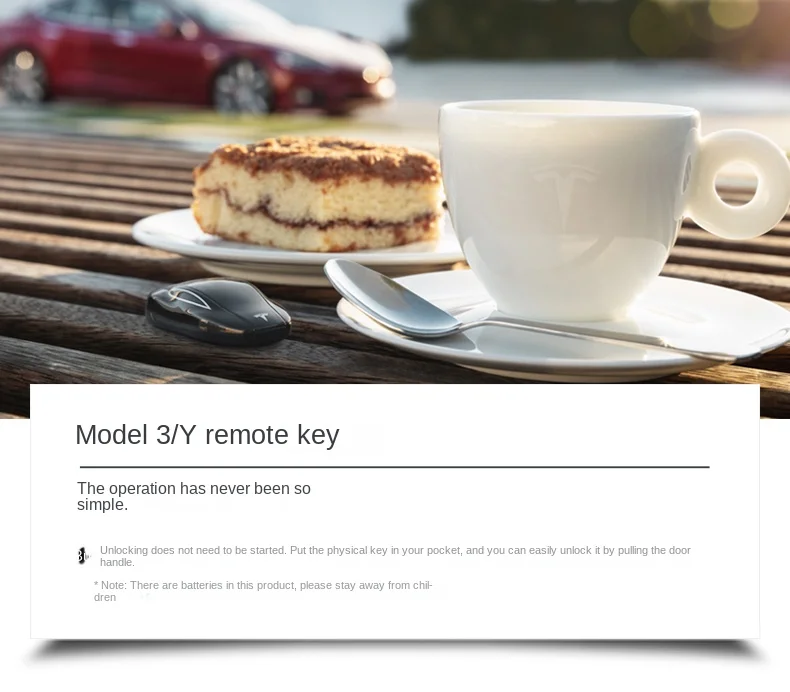 Tesla Model 3 Model Y smart remote control car key accessori chiave modello auto originale 4 Tesla Model 3 Model Y smart remote control car key accessori chiave modello auto originale - S105c81b949214a29af4927cd9dace35bl