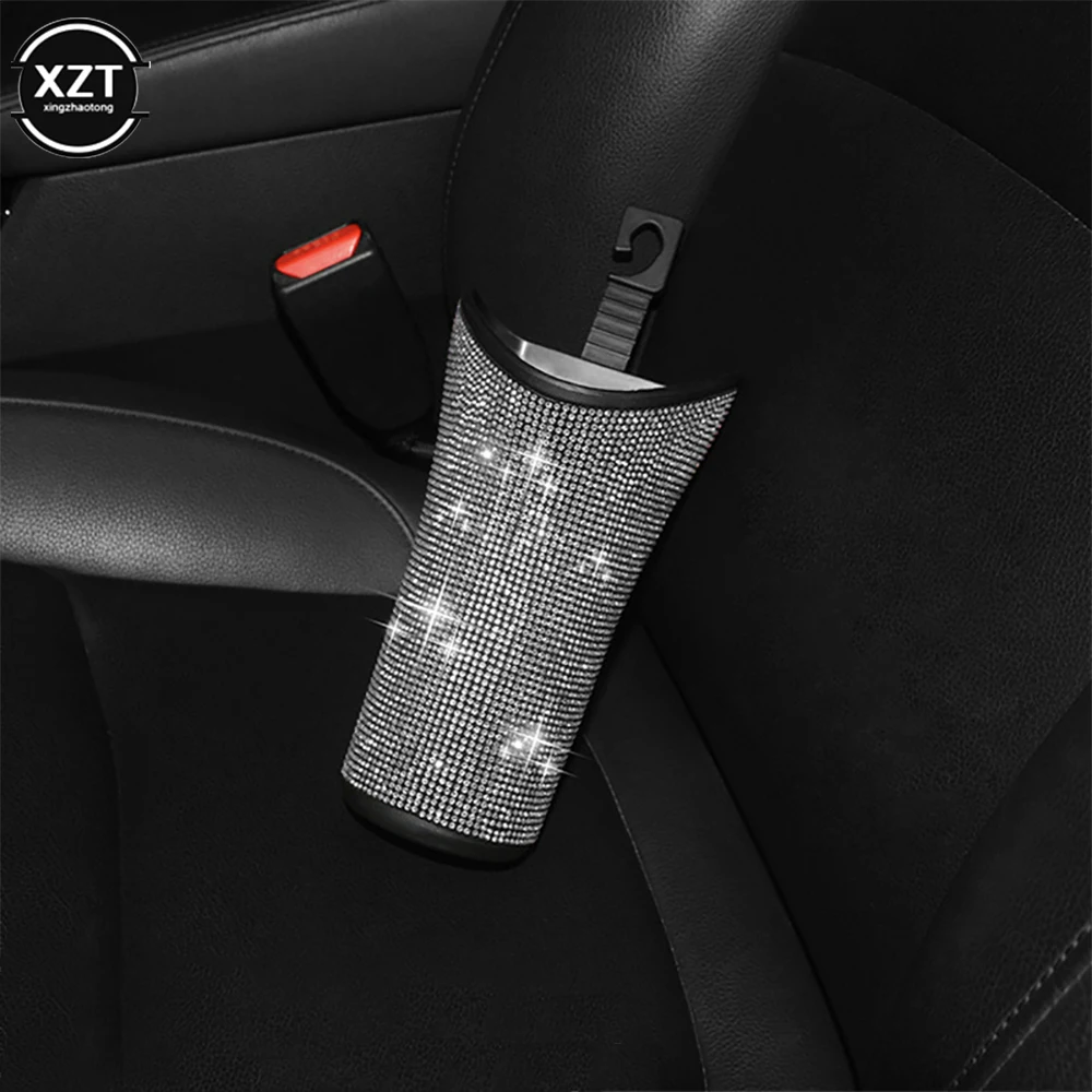 Car Umbrella Holder Storage Box Organizer Barrel Car Hanging Water Bottles Rack Bling Accessories for Woman
