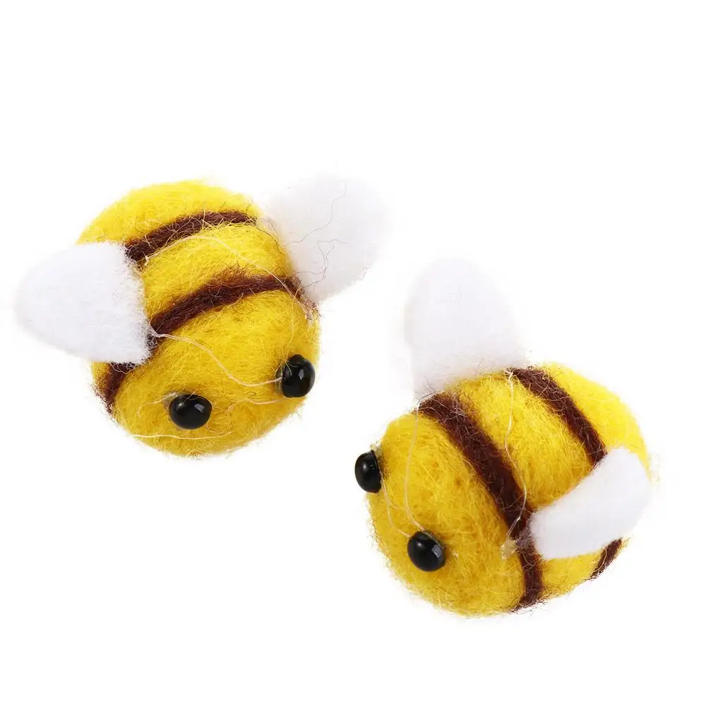 Description Picture 5 of itemScrapbooking DIY Baby Shower Costume Accessories Cute Nursery Plush Balls Bumble Bees Ornament Toys Craft