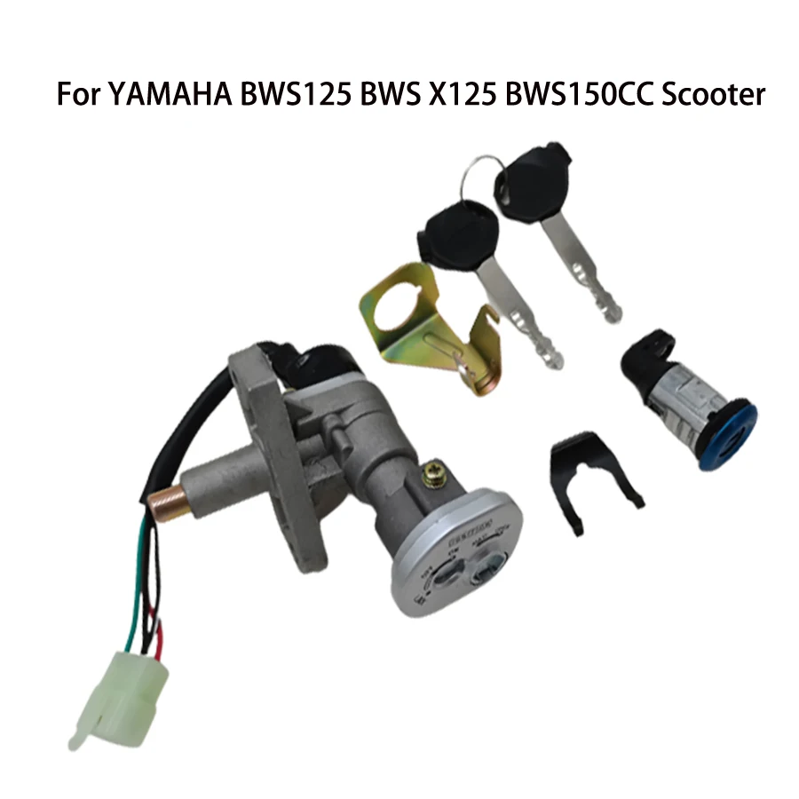 Переключатель зажигания для мотоцикла B718, для YAMAHA BWS125, 150 куб. См, Замок зажигания для скутера Keeway Hurricane 50 90 KW50QT-2 RX150 GY6
