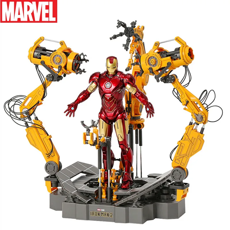 LEDライト付きアイアンマンアクションフィギュア,zdマーベル