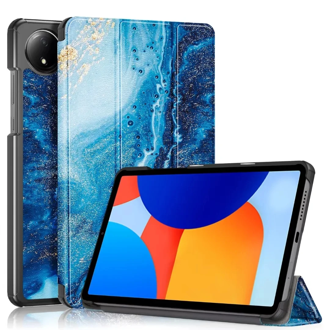 Premium Magnetic Trifold PU Leather Stand Cover