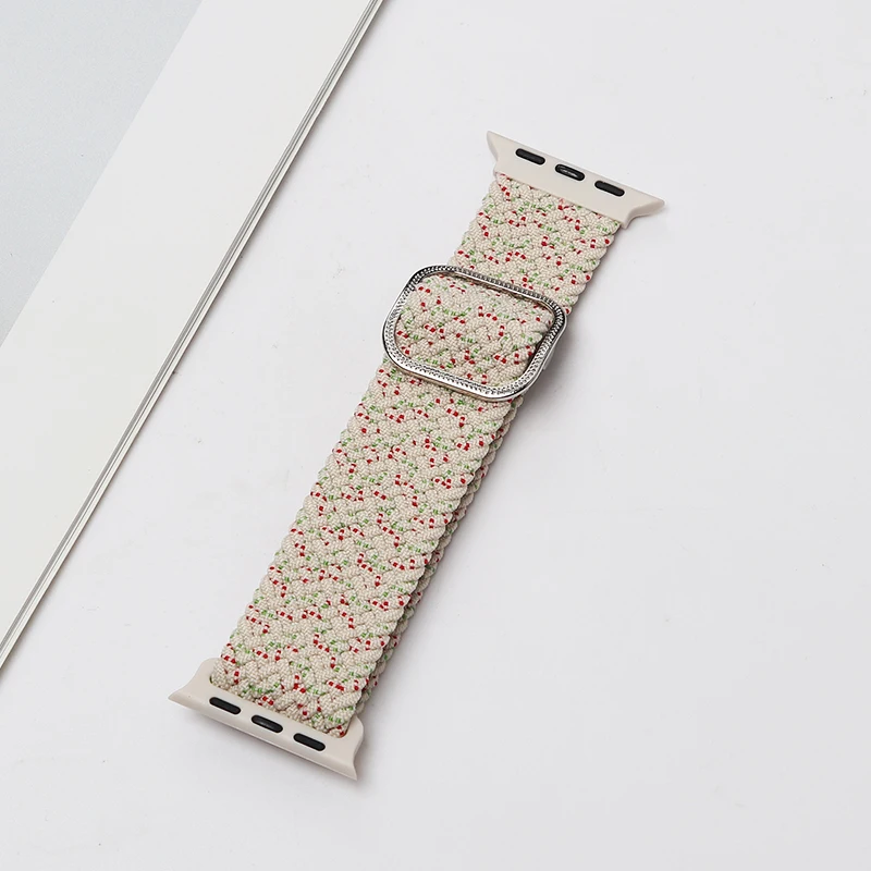 Braided Nylon Elastic Loop Strap