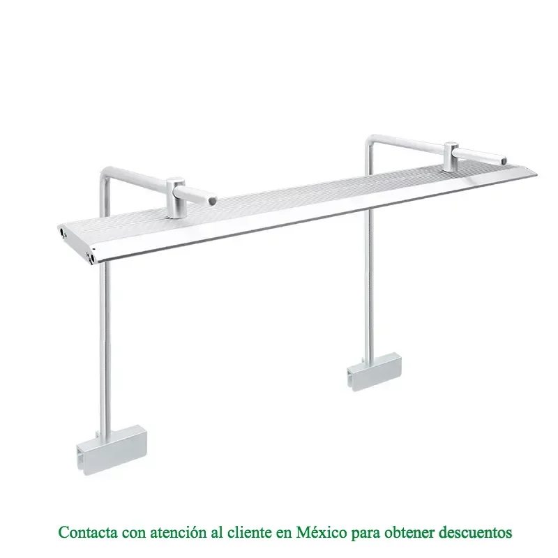 Luz LED Para Acuario 45cm - 18W, RGB+W, Temporizador 24/7, IP68, Ideal Para Plantas De Agua Dulce
