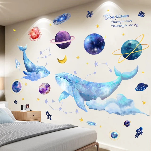 Sticker Mural Enfant - Planète Animaux