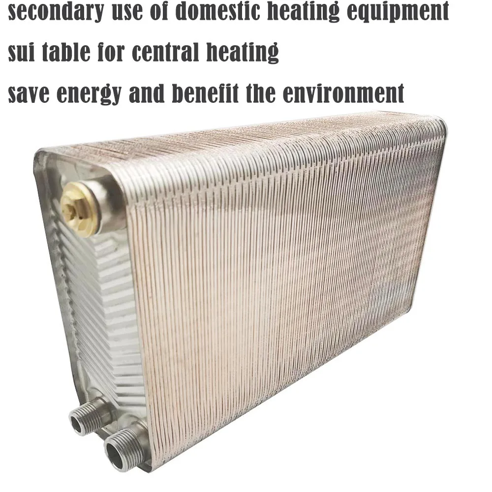 120 Plates stainless steel heat exchanger Brazed plate type water heater SUS304 4