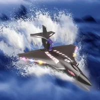 Sea Land And Air 3 in 1 Large RC Glider Plane  Raptor Waterproof Brushless Power Drop Resistant Remote Control Aircraft boy toy 2