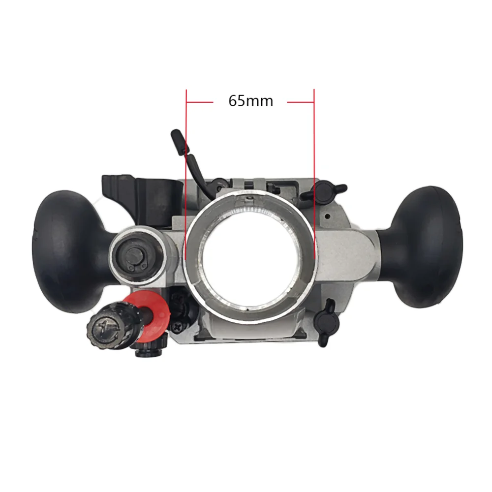 PATUOPRO Compact Plunge Router Milling Trimming Machine Base Home DIY Tool For Electric Trimming Power Tools Accessories 65MM woodworking tools wood router plunge router