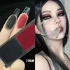 Hot Biya 2Colors Eyeshadow Protable Red Black Plate Matte Eye Shadow Dark Smoky Cosmetics Makeups Party Halloween DIY Wholesale 1