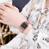 Watchs Ladies Noctilucent Digital Watch  Women Square Female Clock Top Brand Luxury Golden Quartz  WristWatc 4