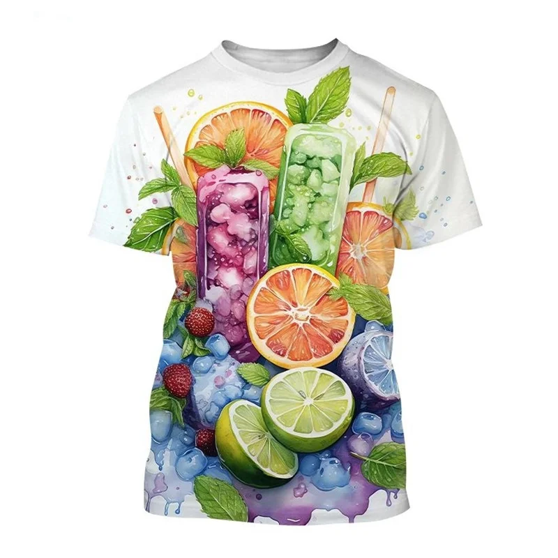 

Lemon Citron Fruit 3D Printed T-shirt For Men Women Fresh Casual T Shirts Streetwear Short Sleeves Top Tee Popular Kids Clothes